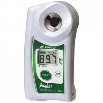 Digital Pocket Refractometer (Brix Range : 0.0-93.0%) - PAL3