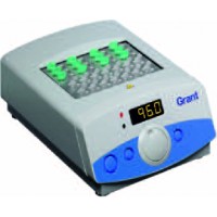 Dry block heater digital ambient +5 to 130°C holds 2 interchangeable blocks