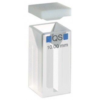 Absorption Micro Cells(105-QS,10mm) with PTFE lid/Stopper
