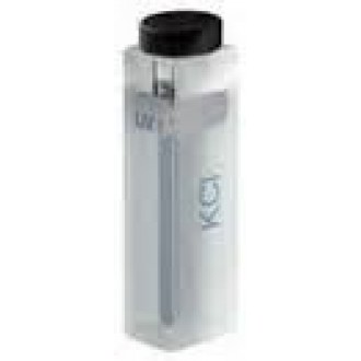 Recertification Liquid Filter 667-UV5 with DAkkS Certificate-Recertifying Holmium Oxide Liquid Filter for checking wavelength accuracy according to Ph. Eur. 