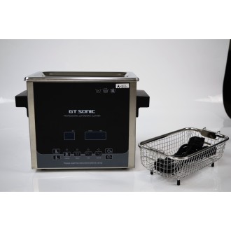 Ultrasonic cleaner with basket 3L