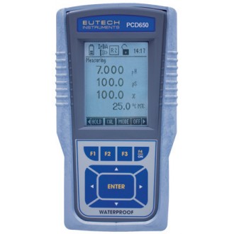 Waterproof CyberScan PCD 650 Handheld Meter with pH electrode