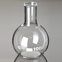 Flat Bottom Flasks Narrow Neck with DIN ISO 1773, 1000ml